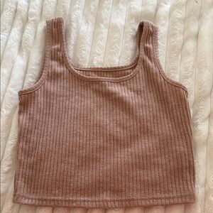 Ribbed Knit Tank Top